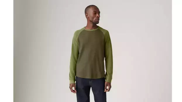 Термофутболка с длинными рукавами реглан Levi's, мультиколор