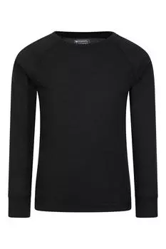 Термофутболка с круглым вырезом Talus Base Layer Top Mountain Warehouse, черный