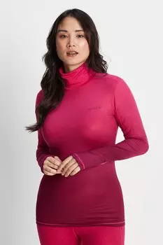 Термофутболка Snowdon с застежкой на шее Tog 24, розовый