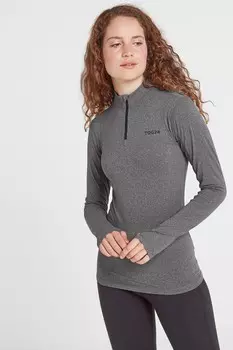 Термофутболка Snowdon с застежкой на шее Tog 24, серый