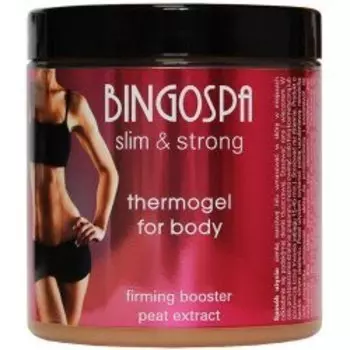 Термогель с грязью 250г BINGOSPA SLIM&STRONG