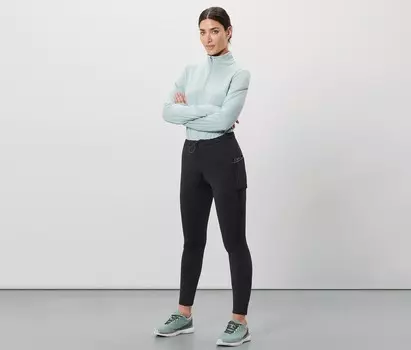 Термоколготки для бега Tchibo, черный