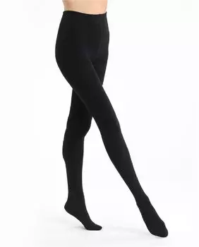 Термоколготки Thermo плотностью 143 дена с флисовой подкладкой Dim, черный