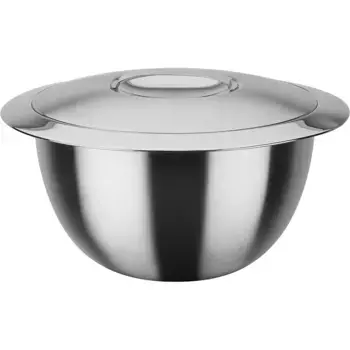 Термоконтейнер GSW, (комплект, 2 шт.), двустенный, с крышкой, цвет silberfarben