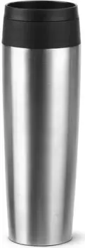 Термокружка Emsa "Travel Mug Classic" 360 мл, цвет Edelstahl/Schwarz