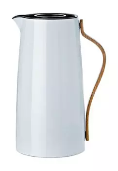 Термокувшин Эмма, ручка из бука Stelton, светло-синий