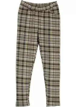 Термолеггинсы для девочек Bpc Bonprix Collection, зеленый