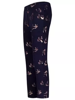 Термолеггинсы Salt and Pepper AOP Horses, темно-синий