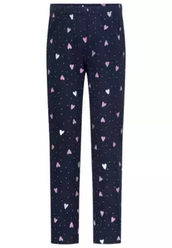 Термолеггинсы SALT AND PEPPER с модным принтом по всей поверхности, синий