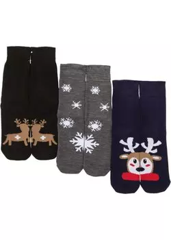 Термоноски (3 шт) Bpc Bonprix Collection, синий