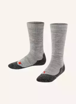 Термоноски active warm Falke, серый