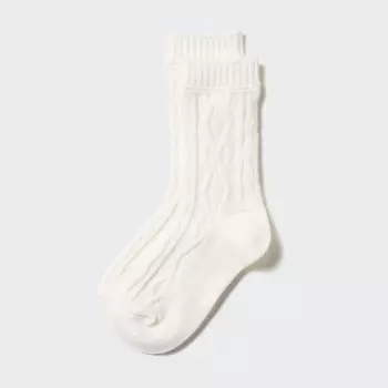 Термоноски HEATTECH UNIQLO, белый
