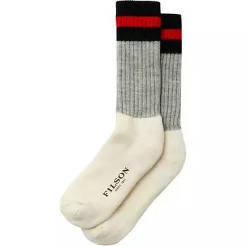 Термоноски Logger 1970-х годов Filson, черный/красный