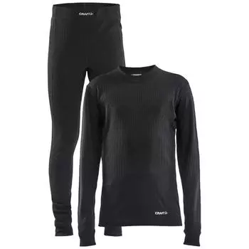 Термореактивный ремесленный материал CORE DRY BASELAYER черный для детей CRAFT, цвет schwarz