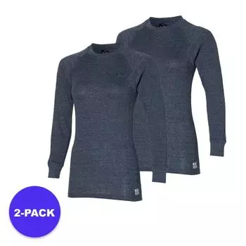 Терморубашка Heatkeeper женская антрацит 2-PACK HEAT KEEPER, цвет grau