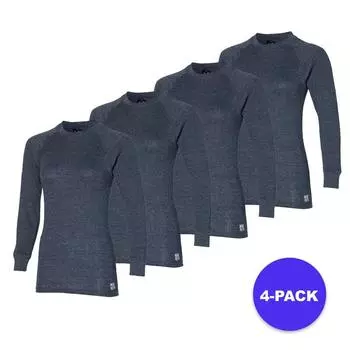 Терморубашка Heatkeeper женская антрацит 4 шт. HEAT KEEPER, цвет grau