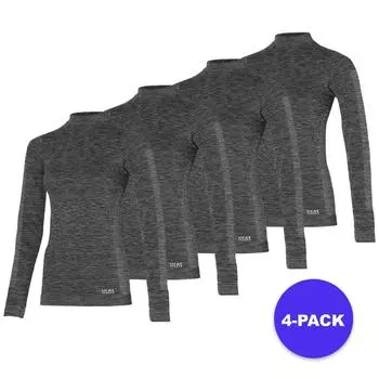 Терморубашка Heatkeeper женская черная, 4 шт. HEAT KEEPER, цвет schwarz