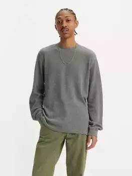 Терморубашка стандартного кроя с длинными рукавами Levi's, серый