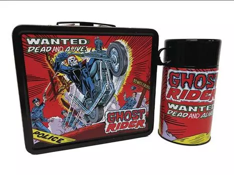 Термос Marvel Comics Classic Ghost Rider Lunch Box and Thermos PX Previews Exclusive Surreal Entertainment
