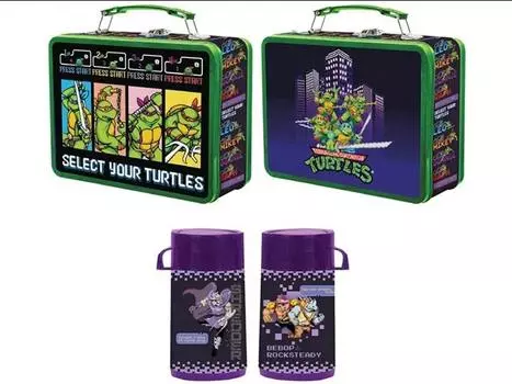 Термос Teenage Mutant Ninja Turtles (Arcade) Lunch Box and Thermos PX Previews Exclusive Surreal Entertainment