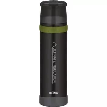 Термос ТЕРМОС «Гора», нержавеющая сталь Thermos, черный