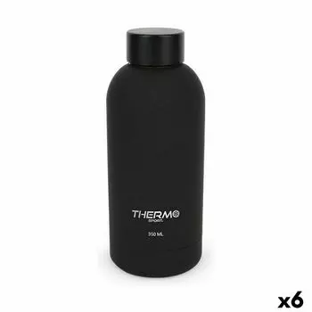 Термос ThermoSport Soft Touch Черный 350 мл (6 шт.)