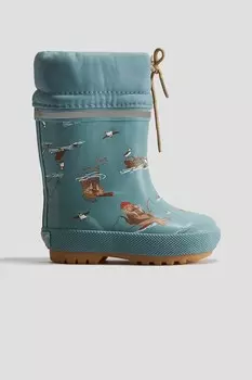 Термосапоги на шерстяной подкладке Celavi, синий