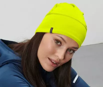 Термошапка Tchibo, неоново-желтый