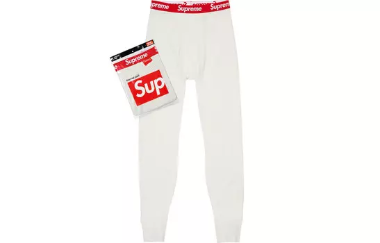 Термоштаны Supreme, красный