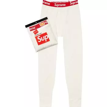 Термоштаны X Hanes, 1 шт., «Natural» Supreme, White/Natural