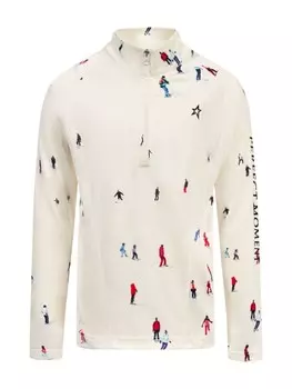 Термотоп Perfect Moment с застежкой-молнией на половину длины, серый