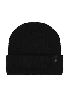 Термовязаная шапка Autumn Headwear, черный