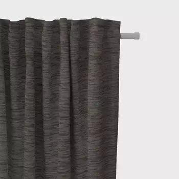 Термозавеса холодозащитная серая 245см от SCHNER LEBEN. Подвесные петельки Schner-Leben, серый