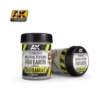 Terrains Neutral Texture - 250мл (акрил), Texture - Terrains (AK-Interactive)