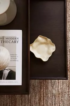 Терракотовый поднос H&M, бежевый