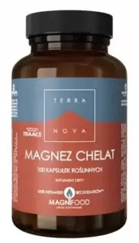 Terranova, Хелат магния для нервной системы, 100 капсул.
