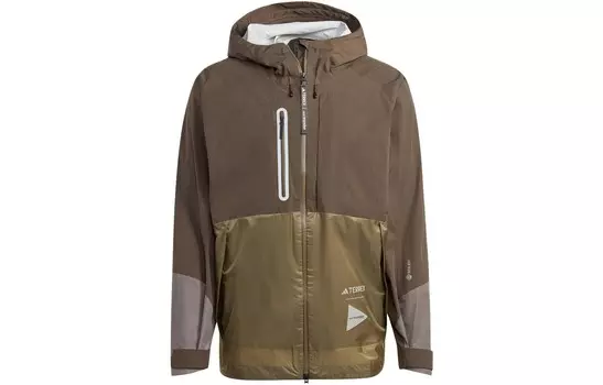 TERREX X And Wander Outdoor Jacket Men Dark Oliver Adidas, цвет Dark Oliver
