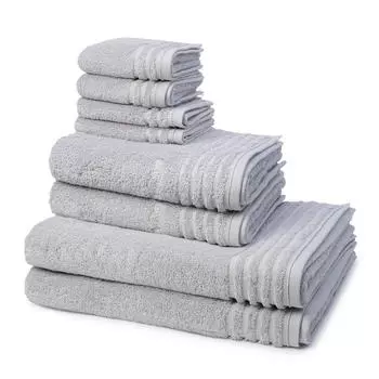 Терри комплект vienna style supersoft 8 предм Vossen, светло-серый