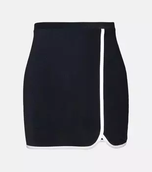 Терри-мини юбка Jade Swim, Black / White