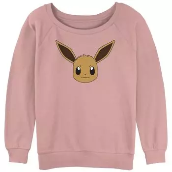 Терри с напуском и рисунком Pokmon Eevee Face для юниоров Licensed Character