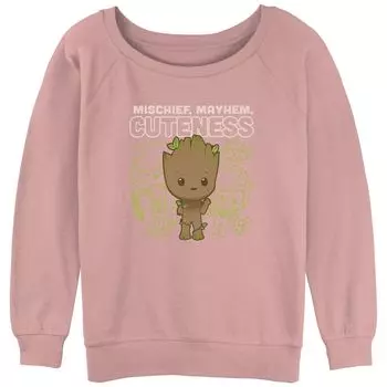 Терри с рисунком «Marvel Guardians of the Galaxy» для юниоров Groot «Mischief, Mayhem, Cuteness» Licensed Character