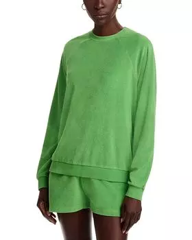 Терри свитер Franny Kule, зеленый