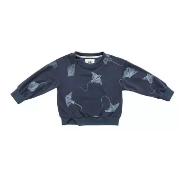 Терри Толстовка Omamimini, темно-синий