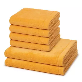 Terry set lifestyle 6 предметов Cawoe, оранжевый