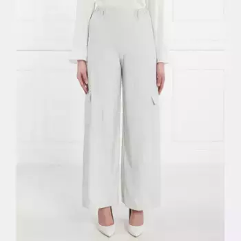 Teseo брюки карго свободного кроя Max Mara, серый