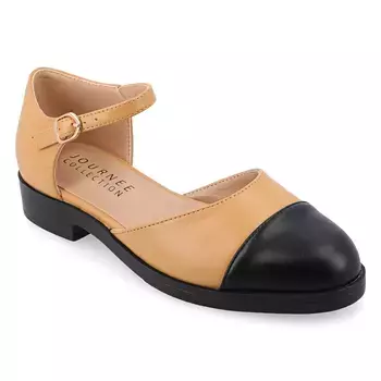 Тесли Мэри Джейн флэт Journee, коричневый