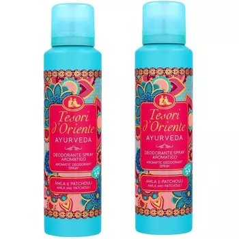 Tesori d'Oriente, Аюрведа, Дезодорант, 2x150 мл Tesori DOriente