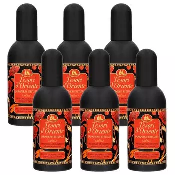 Tesori d'Oriente, Japan Rituals, туалетная вода, 6x100 мл