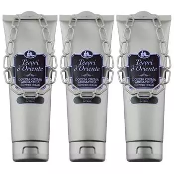 Tesori D'oriente Myrrh, гель для душа, 3x250 мл