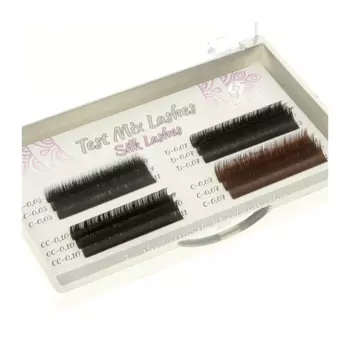 Тестовая смесь Silk Lashes, 1 упаковка. Looksus Lashes